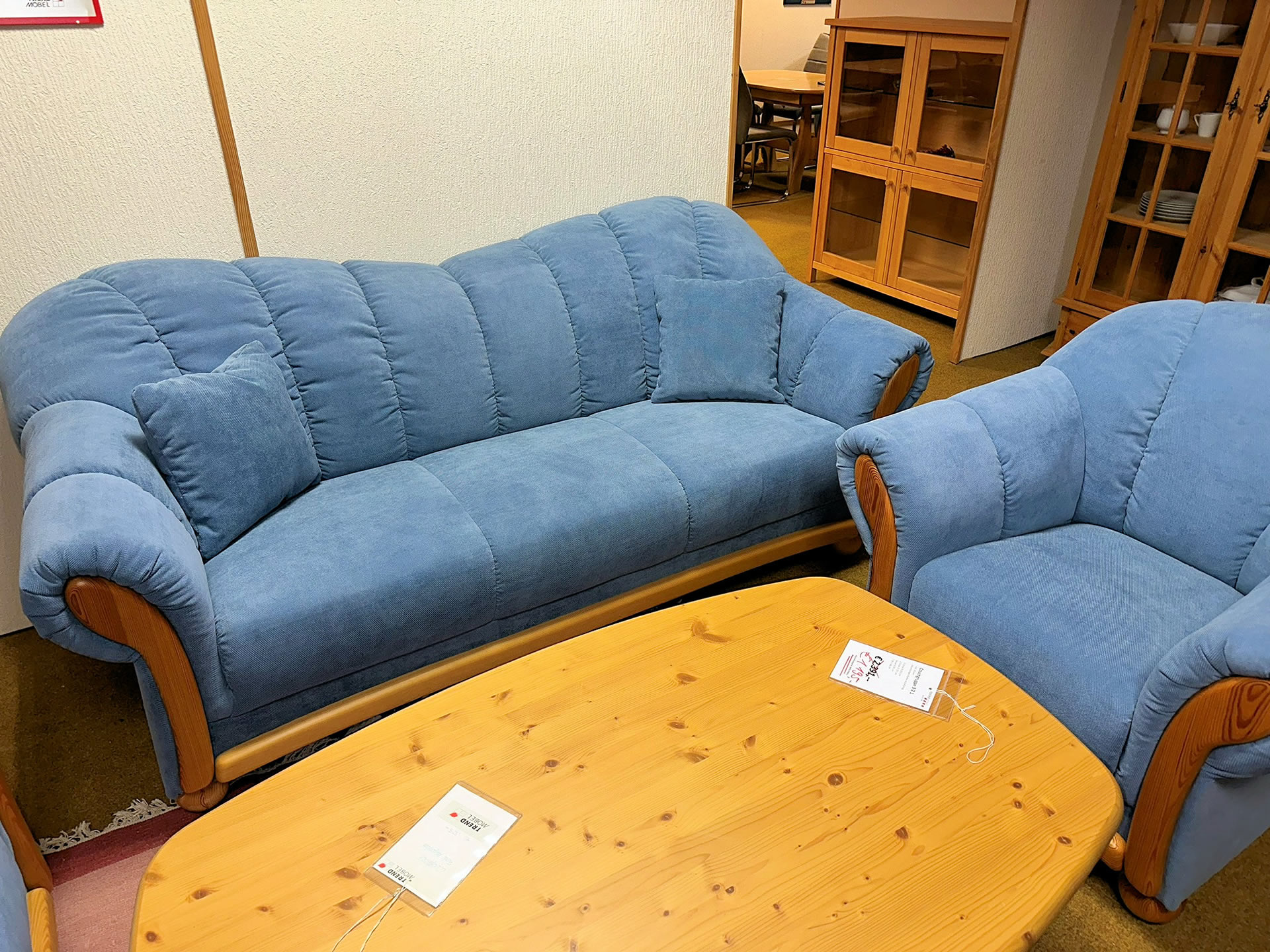 Couchgruppe 3-2-1 inkl. Kissen