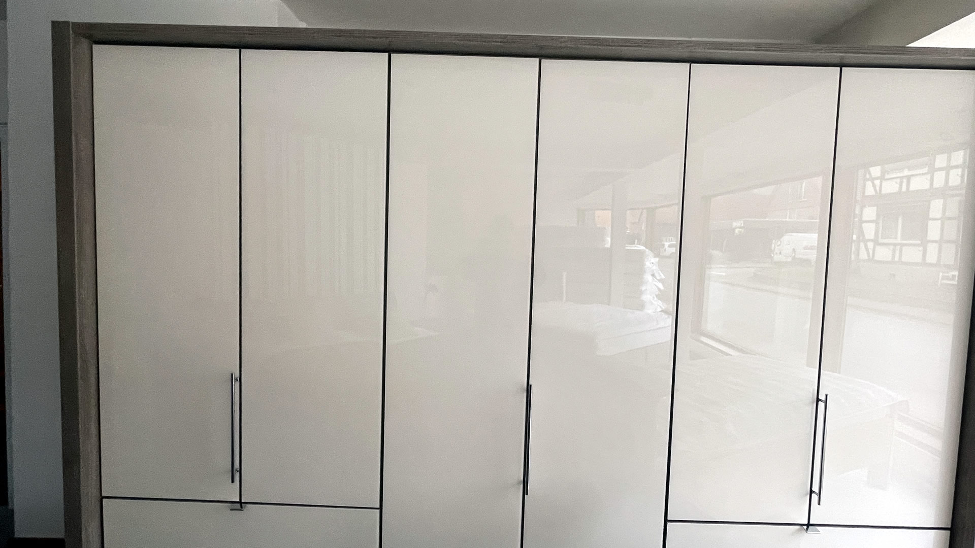 Modernes Schlafzimmer Eiche Sägerau